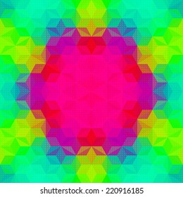 Fundo colorido abstrato do vetor