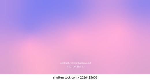 Vector abstract colorful background blurred gradient pastel colors palette for wallpaper. Soft gradient in peach, nude and pink
