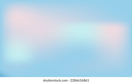 Vector abstract colorful background blurred gradient pastel color palette