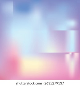 Vector abstract colorful background blurred gradient pastel colors palette for wallpaper
