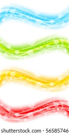 Vector abstract colorful background; clip-art