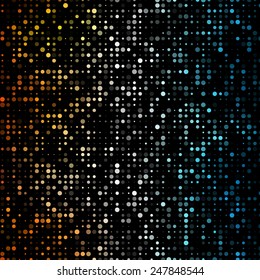 Vector Abstract colorful background. Color Circle disco 