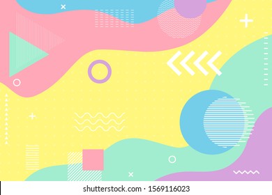 Vector abstract colorful background created from geometric shapes.