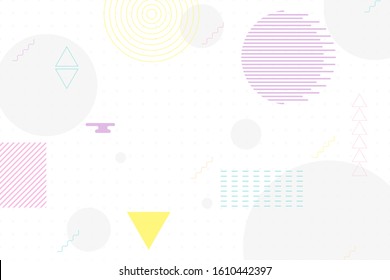 Vector abstract colorful background created from geometric shapes.