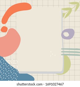 Vector abstract colorful background created from geometric shapes.