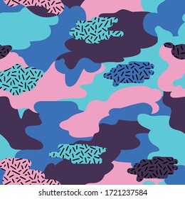 Vector abstract colorful background illustration. minimalistic bright colors wallpaper design