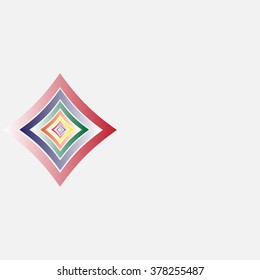 vector abstract colorful background. logo illustration
