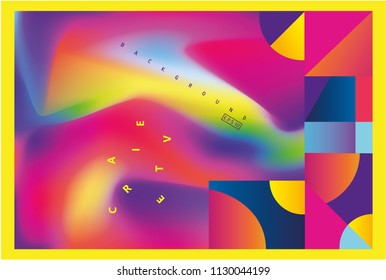 Vector abstract colorful background/ poster/ banner design template. EPS 10.