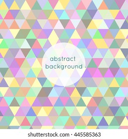 Vector abstract colorful background for your design