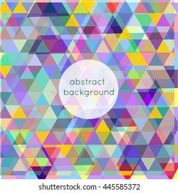 Vector abstract colorful background for your design