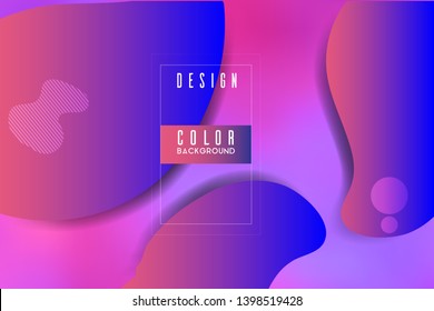 Vector abstract Colorful backgrounds in liquid form suitable for Poster Design, Vector Illustrations, and Coloring Processes