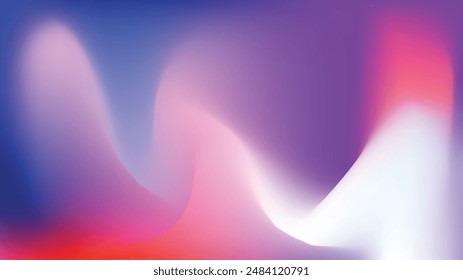 Vector abstract colorful blend gradient background