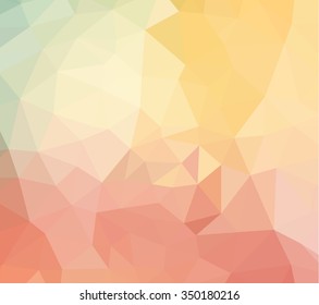 Vector abstract colorful Blurred triangles 
