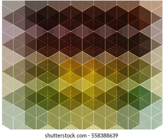 Vector - abstract colorful diamond pattern Geometric background. Vector illustration