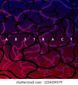 Vector abstract colorful geometric background, flow line, fluid shapes composition. EPS 10