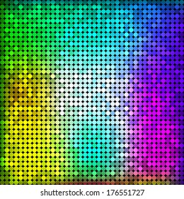 Vector abstract colorful geometric background