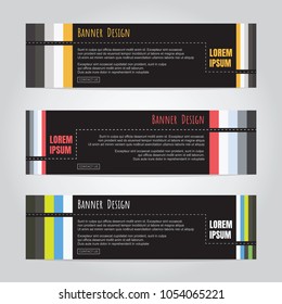 Vector Abstract Colorful Geometric Design Banner Web Template , Background Banner