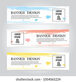 Vector Abstract Colorful Geometric Design Banner Web Template , Background Banner
