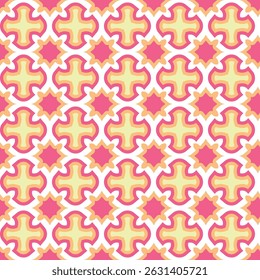 vector abstract colorful geometric shape repeated pattern design, seamless pattern background