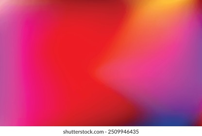 Vector abstract colorful gradient background for website banner, poster, social media template, advertising media, print, product package, presentation, fashion template, invitation.