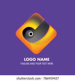 Vector abstract colorful logo Mexican tribal 