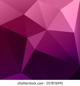 Vector Abstract colorful low poly geometric background. Template brochure design