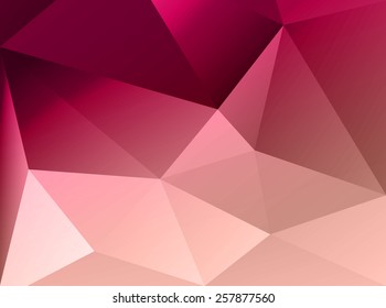 Vector Abstract colorful low poly geometric background. Template brochure design