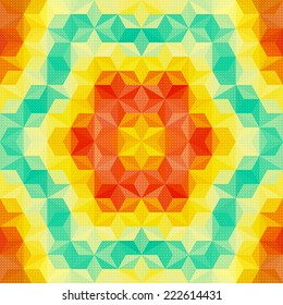 Vector Abstract Colorful Mosaic