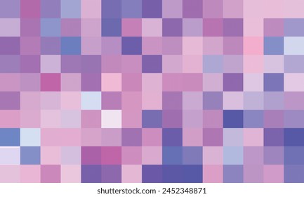 Vector abstract and colorful pixel background.