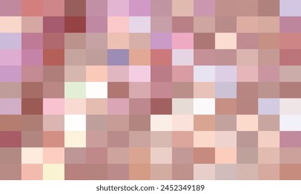 Vector abstract and colorful pixel background.