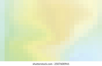Vector abstract and colorful pixel background