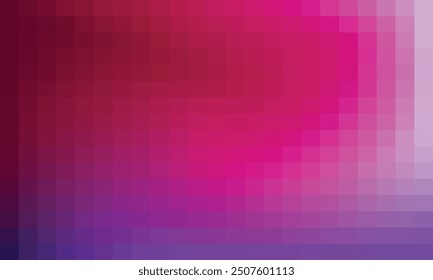 Vector abstract and colorful pixel background
