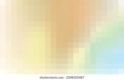 Vector abstract and colorful pixel background.