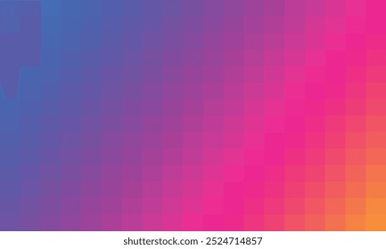 Vector abstract and colorful pixel background