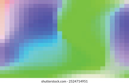 Fondo abstracto y colorido del pixel del Vector