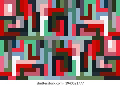 Vector abstract colorful Polygonal for the background