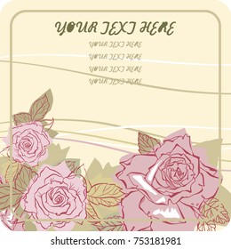 
Vector abstract colorful round floral monogram. Design template for packaging, cosmetics, invitations and banners