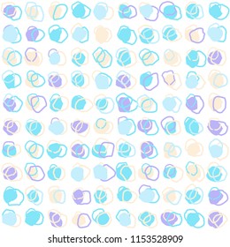Vector abstract colorful seamless circle pattern. Pattern ideal for wrapping paper, wallpaper and textiles. eps8