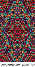 Vector abstract colorful  seamless pattern background. festival geometric print
