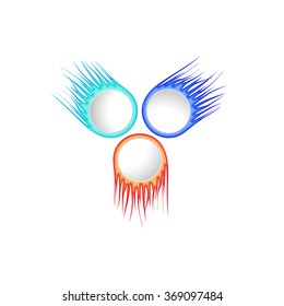 vector abstract colorful sphere