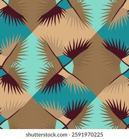 Vector - abstract colorful squares
seamless pattern.