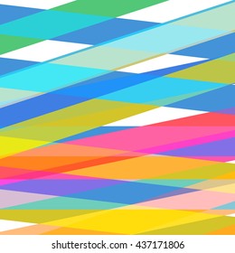 Vector abstract colorful stripes background template