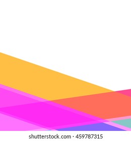 Vector abstract colorful stripes background template