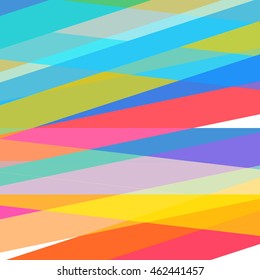 Vector abstract colorful stripes background template
