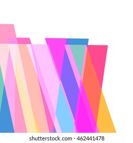 Vector abstract colorful stripes background template
