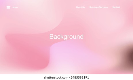 Vector abstract colorful sweet pastel gradient background for website banner, poster, social media template, advertising media, print, product