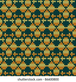 Vector abstract colorful textured wool fabric background. Design is seamless.