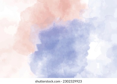 Vector abstract colorful watercolor for background