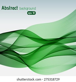 Vector abstract colorful waves background
