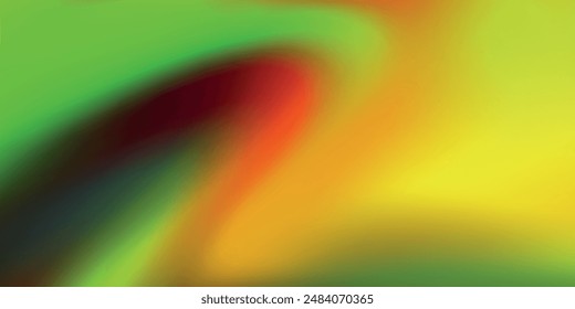 Vector abstracto colorido ondulado divertido psicodélico fondo